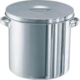日東金属工業:日東 ステンレスタンク テーパー付貯蔵用タンク(フタ付) 65L TP-ST-43 型式:TP-ST-43
