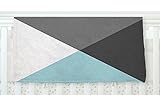 KESS InHouse Suzanne Carter Diamonds Gray Blue Fleece Baby Blanket 40 x 30 [並行輸入品]