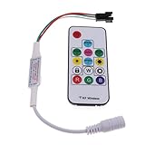 Homyl DC 5-24V RF　ミニ　ワイヤレスリモコン調光器　LEDストリップライト用　