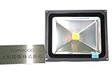 TOPWOOD製　LED投光器50w　12個セット　作業灯 集魚灯 看板灯 倉庫照明 店舗照明照明器具6000ケルビン昼白色