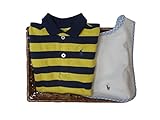 ラルフローレンの子供服　POLO　RALPHLAUREN　ベビー　出産お祝いセット（半袖）　男の子　７０ｃｍ　３ヶ月～６ヶ月用 [並行輸入品]