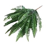 TOOGOO ( R )グリーンフェイク植物装飾人工Persian Leaves Grass Gardenグリーン