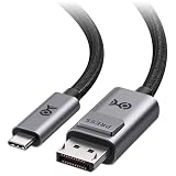 Cable Matters 40Gbps 双方向 USB-C DisplayPort 2.1 ケーブル 3m｜8K@120Hz / 4K@480Hz｜DP40（UHBR10）｜DisplayPort Type-C 変換ケーブル｜DP Alt Mode対応（給電非対応）