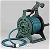三洋化成　ホースリール　ブロンズリール　20ｍ　BR4-XT20GO グリーン