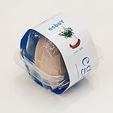 RaiFu 植木鉢 鉢植え ミニ 小型 卵の殻型 かわいい モデル プラスチック オリジナル 給水栽培 キャラクター　かわいい ブルー