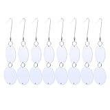 Perfk 庭園 窓 防鳥対策　鏡面 ディスク　反射的　吊り下げ　鳥駆除　ハト カラス駆除　作物保護 　 - 16個＃1