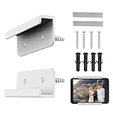 壁掛けタブレットホルダー - タブレット壁掛けマウント、タブレットホルダー付き粘着式ラップトップシェルフ |ノートパソコンスタンド、タブレットスタンド、スマートフォン・タブレット用壁掛け金具 ERe