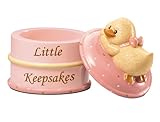 Russ Berrie Keepsake Box, Pink (Discontinued by Manufacturer) by Russ Berrie