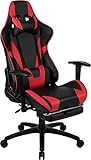 フラッシュファニチャー(Flash Furniture) 回転式ゲーミング オフィス コンピューターチェア X30 レッドソフトレザー