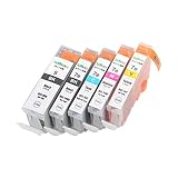 【インク革命製】 Canon対応 BCI-7e+9BK (5色マルチパック) キャノン用 互換 インクカートリッジ 対応機種：PIXUS-iP7500 / MP950 / MP960 / MP970