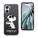 Ailiber MOTO G53y 5G/G13/G53J用のケース 軽量 薄型 保護カバー モトローラ g53y 保護ケース 耐衝撃 moto g13 カバー 人気 おしゃれ moto g53j 5g ケース TPU シリコン スヌーピー スマホケース 犬柄 動物 携帯ケース