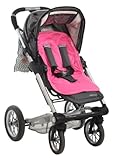 Minene Universal Pushchair Stroller Pram Buggy Liner Footmuff Cosytoes Car Seat (Fuchsia) by Minene