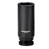 Powerbuilt 647267 3/8 Dr. 6 Pt. Metric Deep Impact Socket 17mm [並行輸入品]