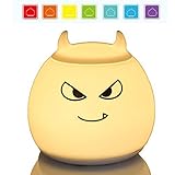 LEDタッチセンサーライト ナイトライト テーブルランプ ベッドサイドランプ 多色 USB充電式 シリコン コードレス パーティ うさぎ ピンク ブルー 可愛い