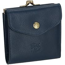 IL BISONTE がま口 三つ折財布 ウォレット ミニ財布 イルビゾンテ 財布 売れ筋アイテム がま口 ミニ財布 本革 レザー