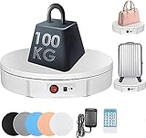 S SMAUTOP 電動回転台 ターンテーブル 回転台電動 ターンテーブル電動 100-240v電圧 商品展示用 衣類 モデル展示用 展示会用