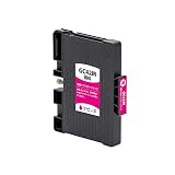 【SEASKY】 GC42M マゼンタ 顔料 単品 Mサイズ リコー RICOH プリンター用 GC42 互換 インクカートリッジ 互換インク ICチップ付 残量表示機能付 プリンターインク ISO9001認証工場 SG 5200 / SG 5200 FT(フロント手差しモデル) (GC42 GC42H GC42KH GC42CH GC42MH GC42YH)