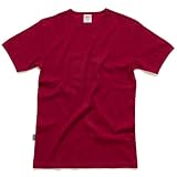 [Avirex] 公式 クルーネック半袖Tシャツ DAILY RIB CREWNECK TEE 6143502（7834934014） 【BORDEAUX（WINE RED）】 【M】
