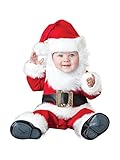 クリスマス カバーオール 赤ちゃん サンタ 着ぐるみ ベビー服 男の子 女の子 (90サイズ（10-12ヶ月 推奨身長75-85cm）, サンタ)