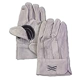 ウイングエース　床革手袋　背縫い（上）マーク入り　フリーサイズ　No.10　12双