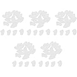 Amazon Tikdok 100個 犬 ネイル キャップ グリッター カラー ペット 犬用 柔らかい 爪 接着剤とアプリケーター 付き 犬用爪 爪カバー 6サイズ Xs Tikdok 爪切り ネイルケア 通販