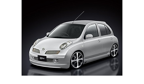 Amazon Eurou マーチ K12 前期 3点キット アンダースポイラータイプ 国産エアロパーツ 保証付き エアロキット 車 バイク