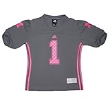 NCAA – Michigan Wolverines # 1 : Girls Athletic Short Sleeve Jerseyシャツ M/10-12 グレー