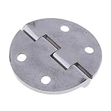 F Fityle 船舶/ボート/ヨット　ハードウェア　ステンレス　円形　ドア　ハッチ　コンパート　メント　ラウンド　ヒンジ　耐食性