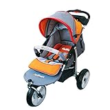 Elephant Super Jogger Baby 3 Wheels Stroller 折りたたみ式 3輪ベビーカー [海外並行輸入品]