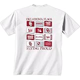 Oklahoma SoonersフラグFlying Proud Tシャツ L