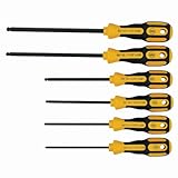 Wiha 46794 Ball End Screwdriver Set with SoftGrip Handles, 6 Piece by Wiha