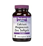 海外直送品Calcium Magnesium Zinc, 60 SG by Bluebonnet Nutrition