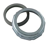 LDR 605 6526 Slip Joint Nut and Rubber Washers for Drain Tube, 1 1/2-Inch x 1 1/2-Inch, Chrome Plate