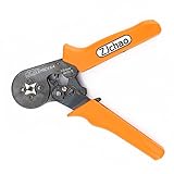 ZJchao self-adjusting Ratchetフェルール圧着ペンチツール、23 to 10 AWG ( 0.25 to 6.00 mm2 )