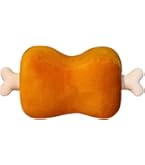 Amazon.co.jp: sac taske 骨付き肉 ぬいぐるみ クッション 昼寝枕 肉