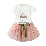 (プタス)Putars ベイビー服 子供服 女の子 二点セット スカート Tシャツ 半袖 スイカ柄 夏模様 可愛い オシャレ プリンセス 通園 発表会 旅行 記念日 プレゼント 2-7歳