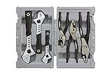 Black Rhino 382 7-Piece Adjustable Wrench and Plier Kit [並行輸入品]