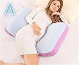 マタニティ抱き枕 カジュアル 授乳クッション 妊娠中 マタニティ ボディーピロー ホールディングピロー ビーズ 洗える マタニティ抱き枕 フリーサイズ A