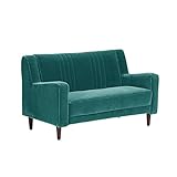 arne ミニソファー 2人掛け キッズソファ 布張り chateau 2P V-1027 ブルーグリーン