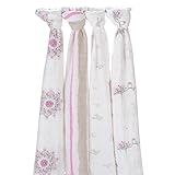 [ エイデンアンドアネイ ] ADEN+ANAIS おくるみ 4枚セット モスリンコットン クラシック スワドル フォーザバーズ（2035） SWADDLING WRAPS For the Birds