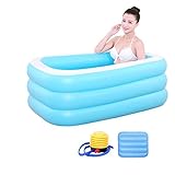 KTYX 特大の家庭用バスタブ大人用浴槽カップル用インフレータブルバスタブ 浴槽 (サイズ さいず : 1.3m ordinary models - foot pump)