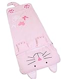 Sk 子供たちは寝袋 赤ちゃん寝袋 スリーピングバッグ  (ピンクの猫)