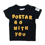 (ポスター) POSTAR チェーン刺繍ロゴTEE　ブラック　90cm