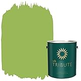 KILZ TRIBUTE インテリア エッグシェルペイントとプライマが一体 1ガロン クールフォグ(TB-61) 1 Gallon, Matte TRI INT GL MATD TB-78 LUSH 