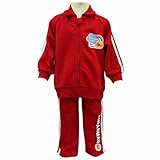 (バンダイ)BANDAI ジャージ アンパンマン ベビー 男の子 女の子 上下セット レッド 80