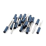 uxcell ゴム砥石 3mm シャンク 5mmコーン トップ ブルー ラバー 研磨 マウント