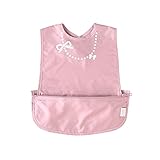 ディモワ 10mois お食事ポーチロン(袖なし) ピンク .3050