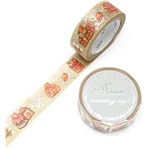 苺＆花柄マスキングテープ 巻売り 3個セット バラ売りOK】苺＆花柄マスキングテープ 巻売り 3個セット