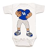 Kentucky Wildcats Heads Up 。Football Baby Onesie