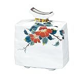 マルサン宮本 九谷焼 花器 6.5号花瓶 椿 AP3-1037